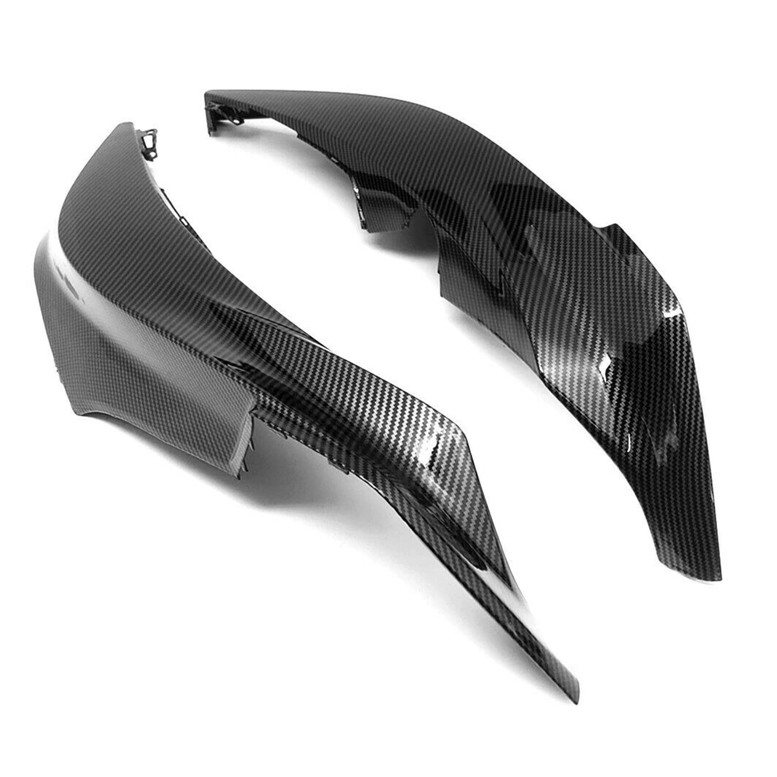 Hydro Dipped Carbon Fiber Finish Front Side Air Duct Cover Fairing Compatible With CBR 600RR 2007-2009 von KRALPOTIX