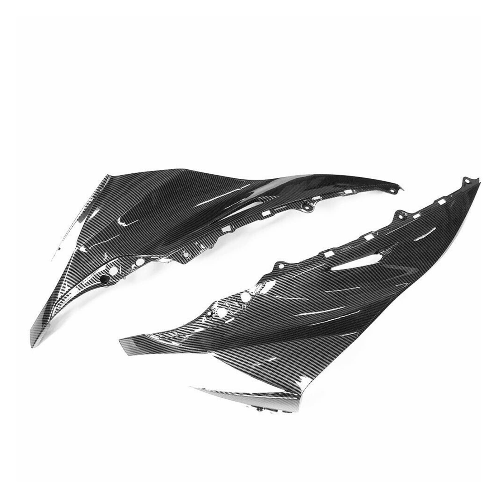 Hydro Dipped Front Side Nose Headlight Fairing Compatible With NINJA ZX-10R 2011-2015 Carbon Fiber Finish von KRALPOTIX