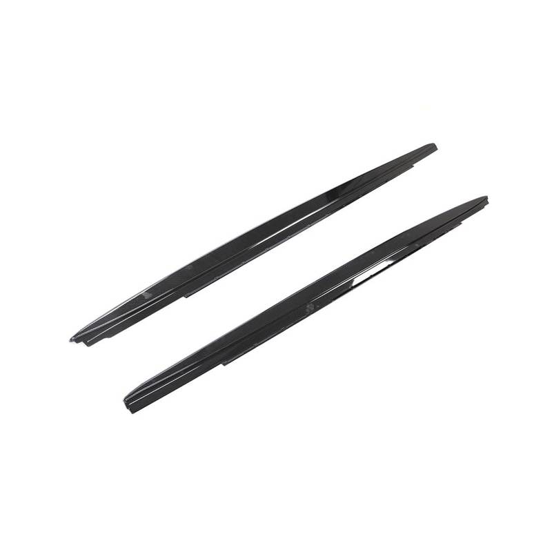 Side Skirts Body Kits Compatible With M/W 3 Series G20 G28 M Sport 2019 2020 Door Side Skirts Extensions Lip ABS Carbon Look Gloss Black(Carbon Look) von KRALPOTIX