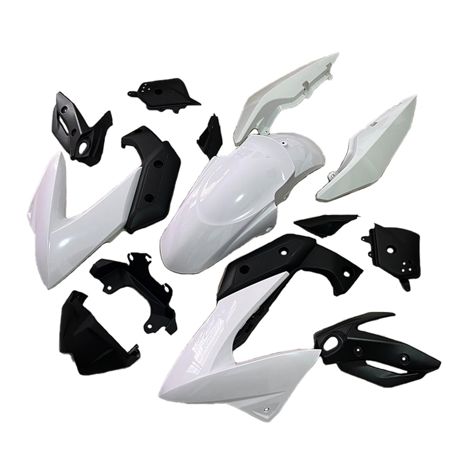 Unpainted Motorcycle ABS Plastic Set Fairing Compatible With XJ6 2009 2010 2011 2012 15PCS von KRALPOTIX