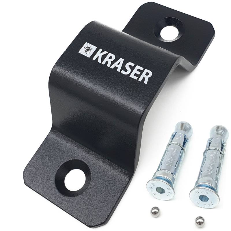 KRASER KR40B Anker Boden-oder Wand-Diebstahlsicherungsanker aus Hochfestem Stahl Bodenanker Wandanker für Kette, Sicherheitsmotorrad, Fahrrad, Anhänger, Kompakt von KRASER