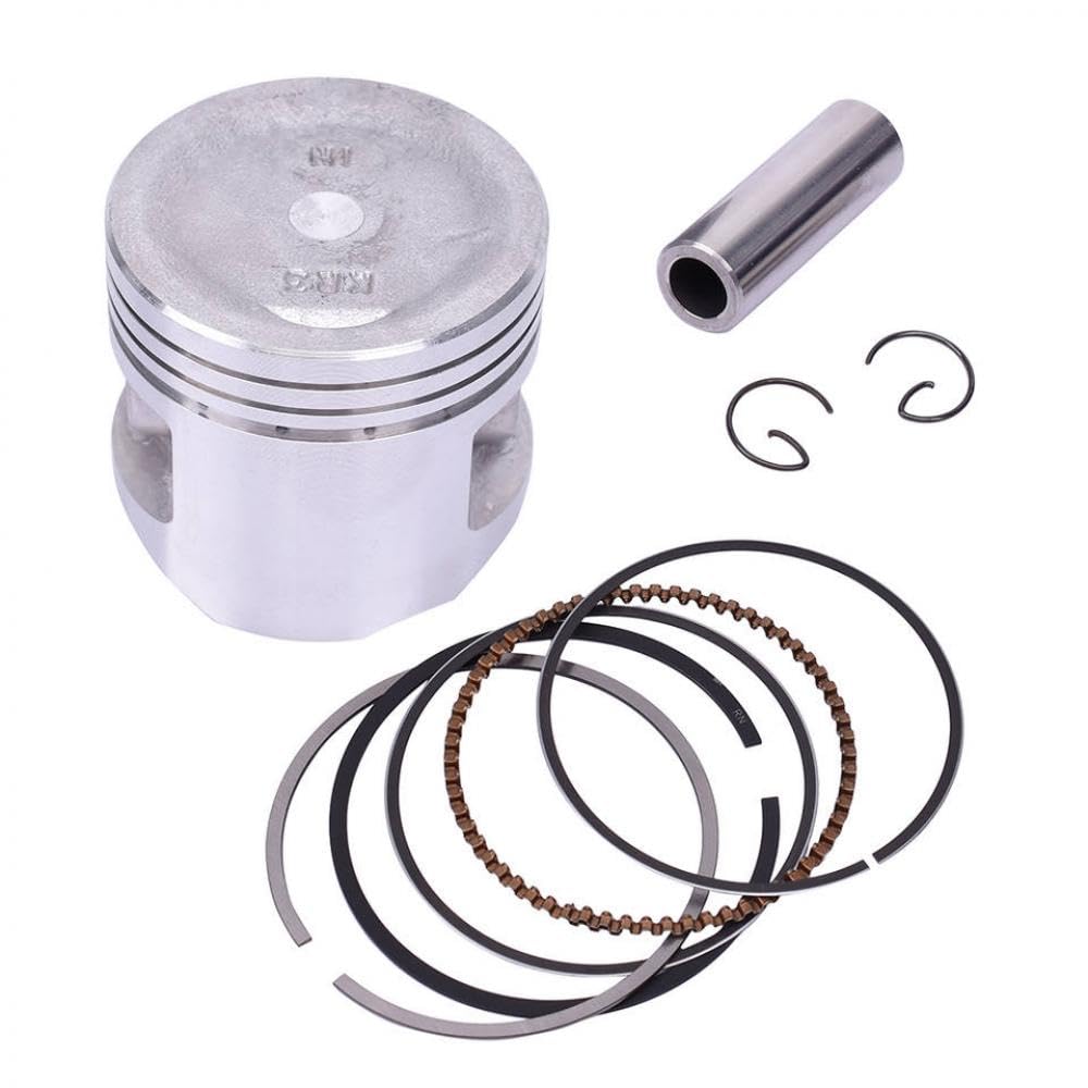 250 cc Motorrad 2 Zylinder Motor Kolbenringe 13101-KR3-013 kompatibel mit KR3 CA250 CB250 CM250 53 mm Stift 15 mm Höhe 47 mm(Std piston and ring) von KRHQPNFN