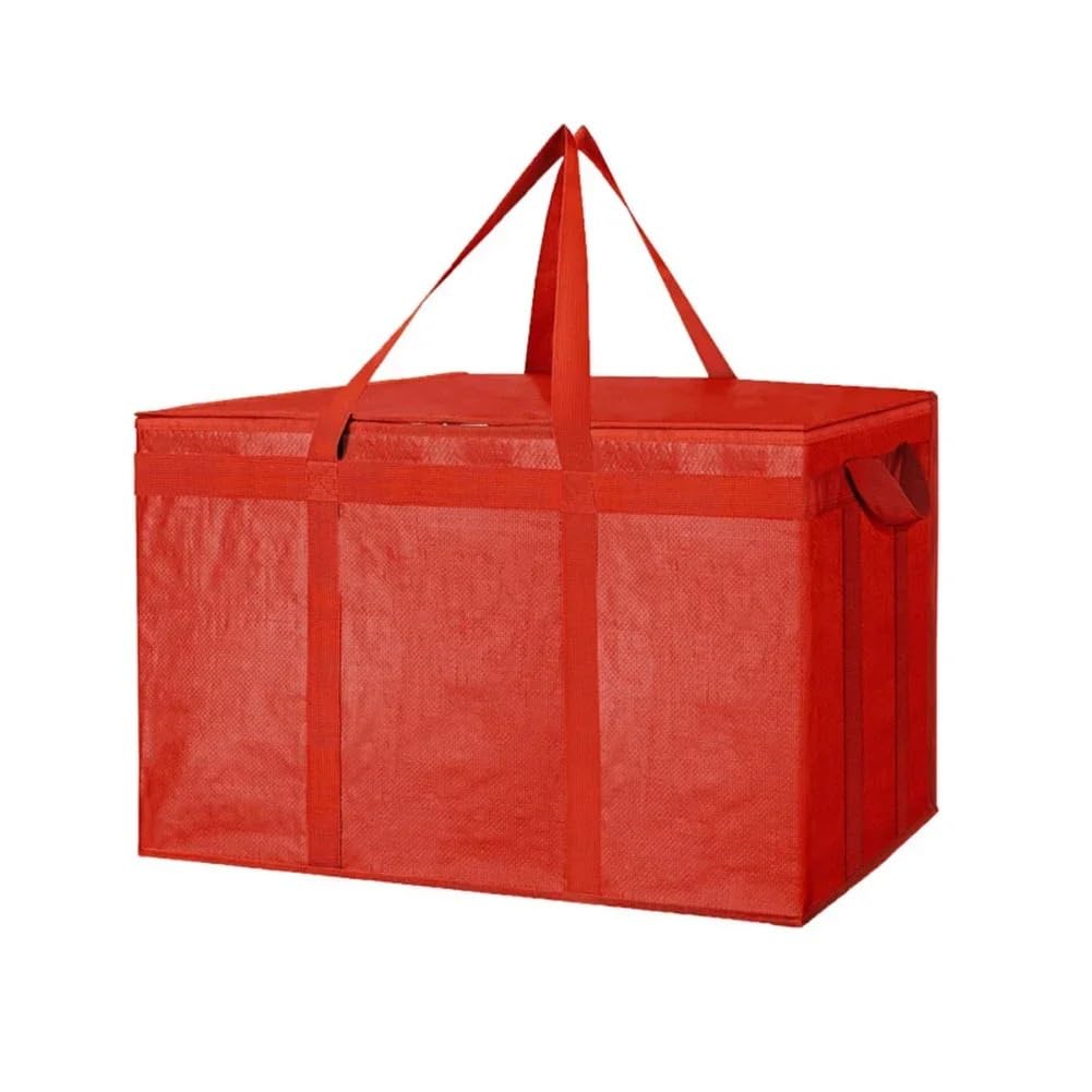 Autoschleifen Hochzeit,Auto Schleife Picknicktasche mit großer Kapazität, tragbar, isoliert, for Lebensmittel, Pizza-Liefertaschen, Kühltasche for Lebensmittel, for Partys und Camping(4) von KRIECK