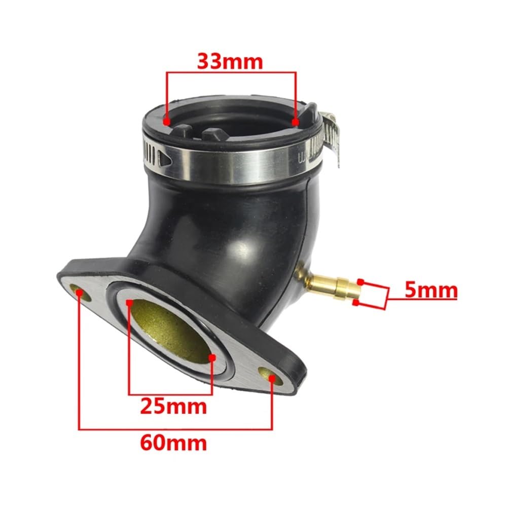 26mm PD26 BS26 Vergaser Verteiler Lufteinlass Port Kompatibel Mit AN125 AN150 VS125 125 150 von KRLAZdN