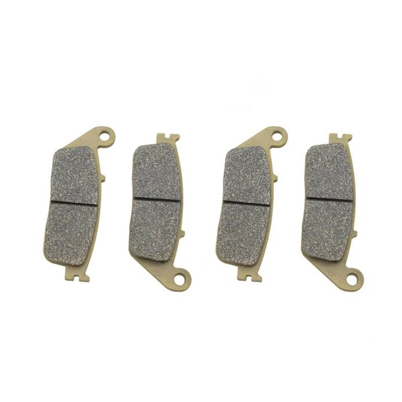 Compatible with Front Rear Brake Pads AN650 Burgman Executive ABS 2013-2018 Skywave ABS 2004-2012(2 Pair Front) von KRLAZdN