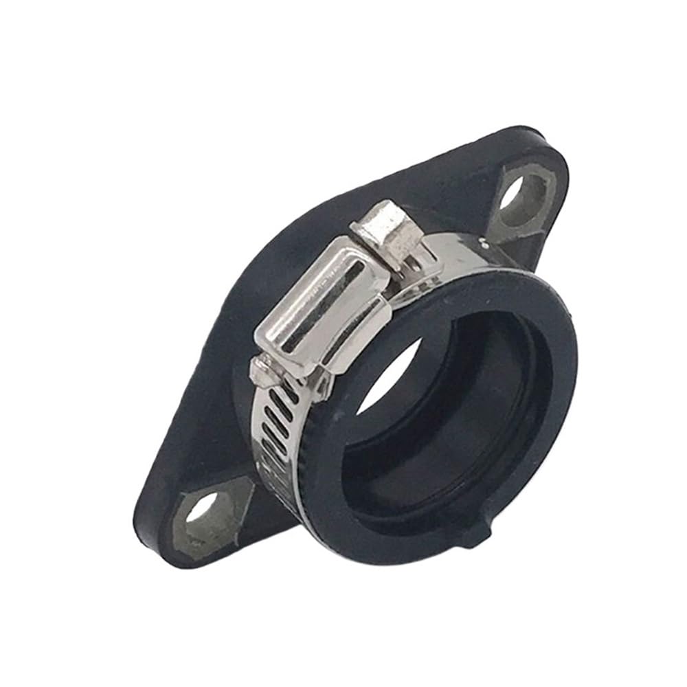 Gummimanschette, Verbindungshalter-Adapter, kompatibel mit GN125 GS125 Vergaser-Ansaugkrümmer, schwarz von KRLAZdN