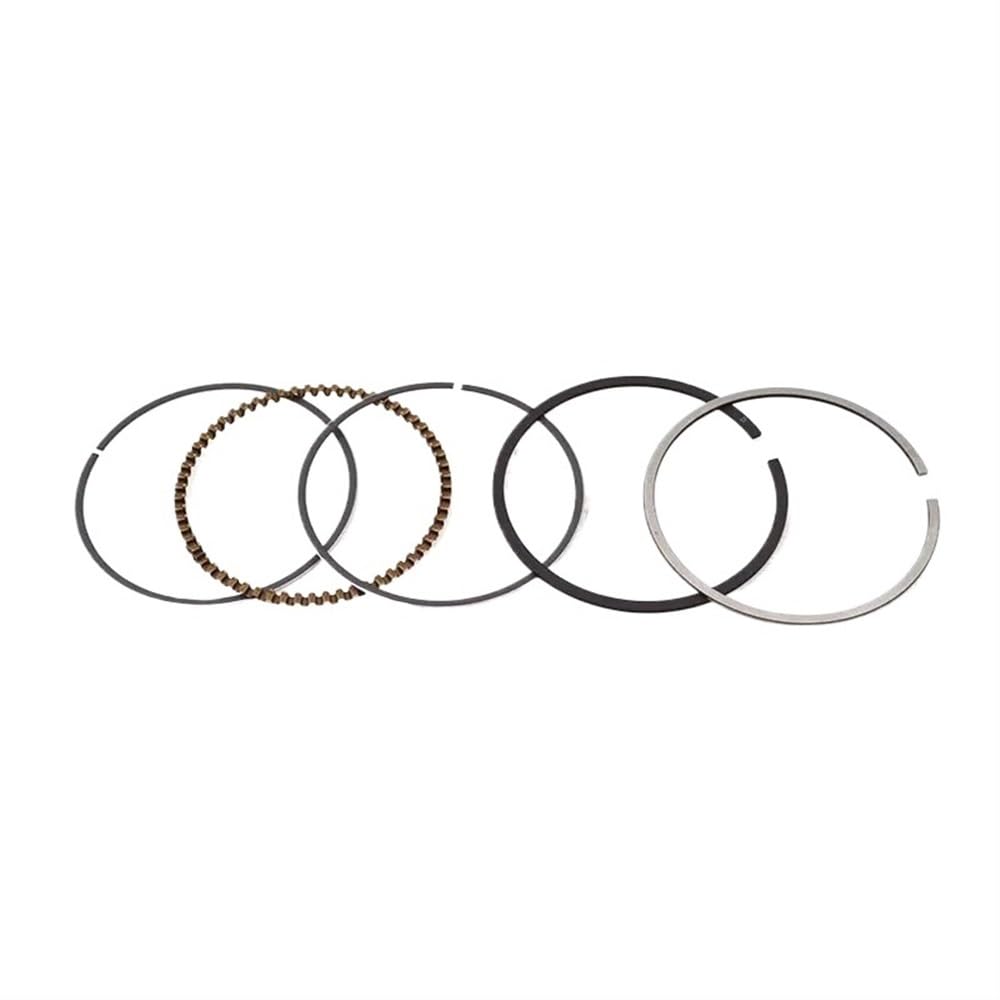 Piston Ring Bore Standard 50mm 51mm Sizes 1.0x1.0x2.0 Mm Compatible with GY6 100cc Engine WH100 C100 CH100 QJ100(50mm chromeplate) von KRLAZdN