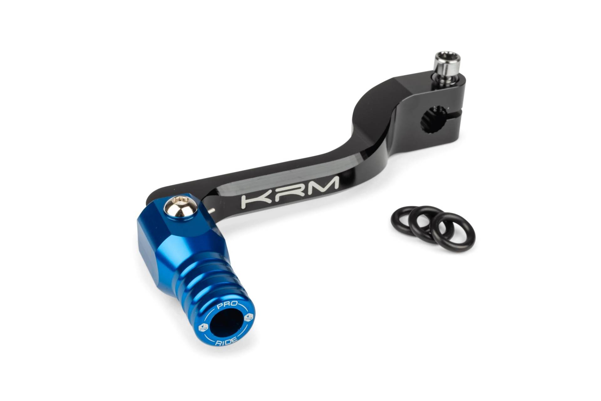 Schalthebel KRM schwarz/blau Derbi von KRM