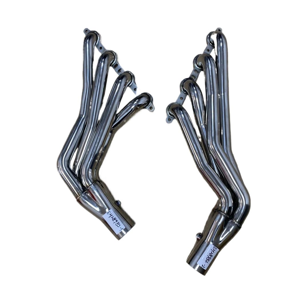 1-7/8 Zoll Swap Long Tube Header Kompatibel mit C10 C1500 LS1 LS2 LS3 LS6 LS7 Engineering C10 LS Header von KRZkwA