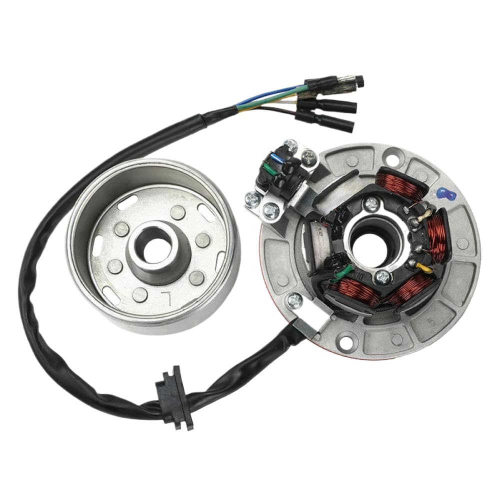 12 V AC Magneto Stator Schwungrad -Kit mit Licht Kompatibel mit 140cc. von KRZkwA