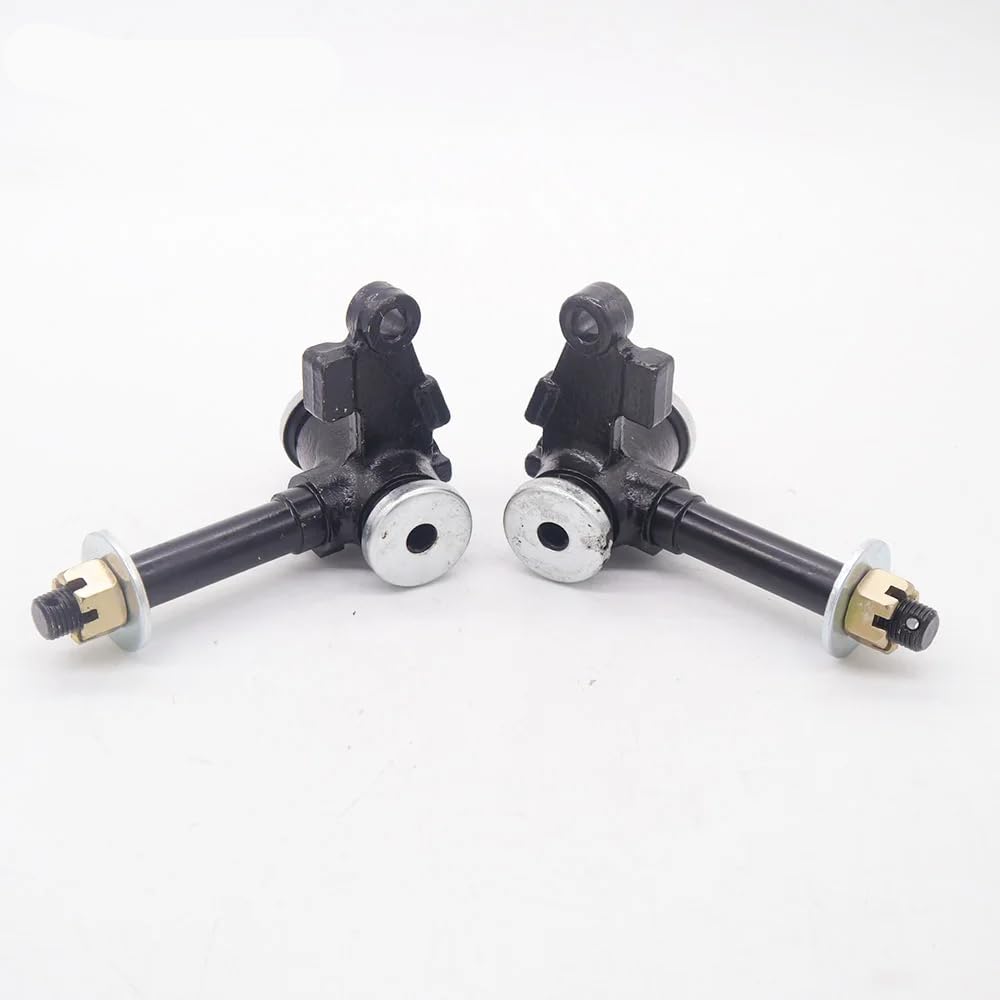 15/17 mm Achsschenkelspindeln Kompatibel mit Lenkstreben, kompatibel mit 50 cc, 110 cc, 150 cc, Trommelbremse, Radnabe, Buggy, Go-Kart, Kart, ATV, Quad-Teile(15MM) von KRZkwA