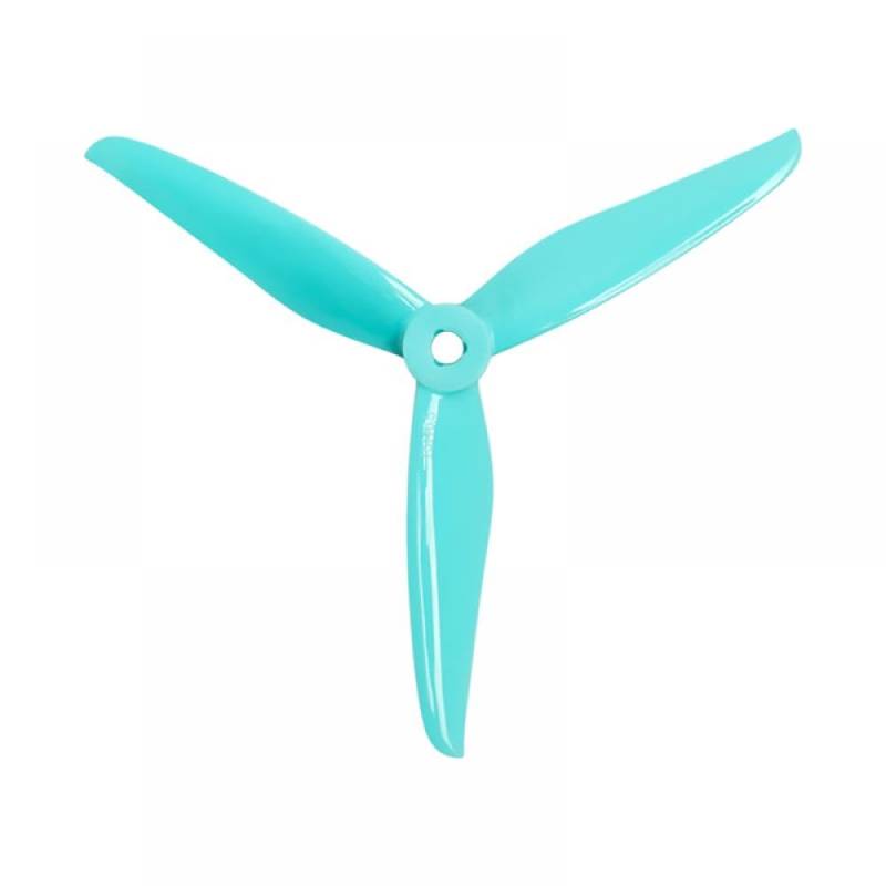 24 Stück Freestyle 5 Zoll Propeller T5143.5 T5146.5 V2 kompatibel mit RC FPV Racing Drohnen 5 mm Welle Kompatibel mit Popo System(FOR T5146.5 TEAL) von KRZkwA