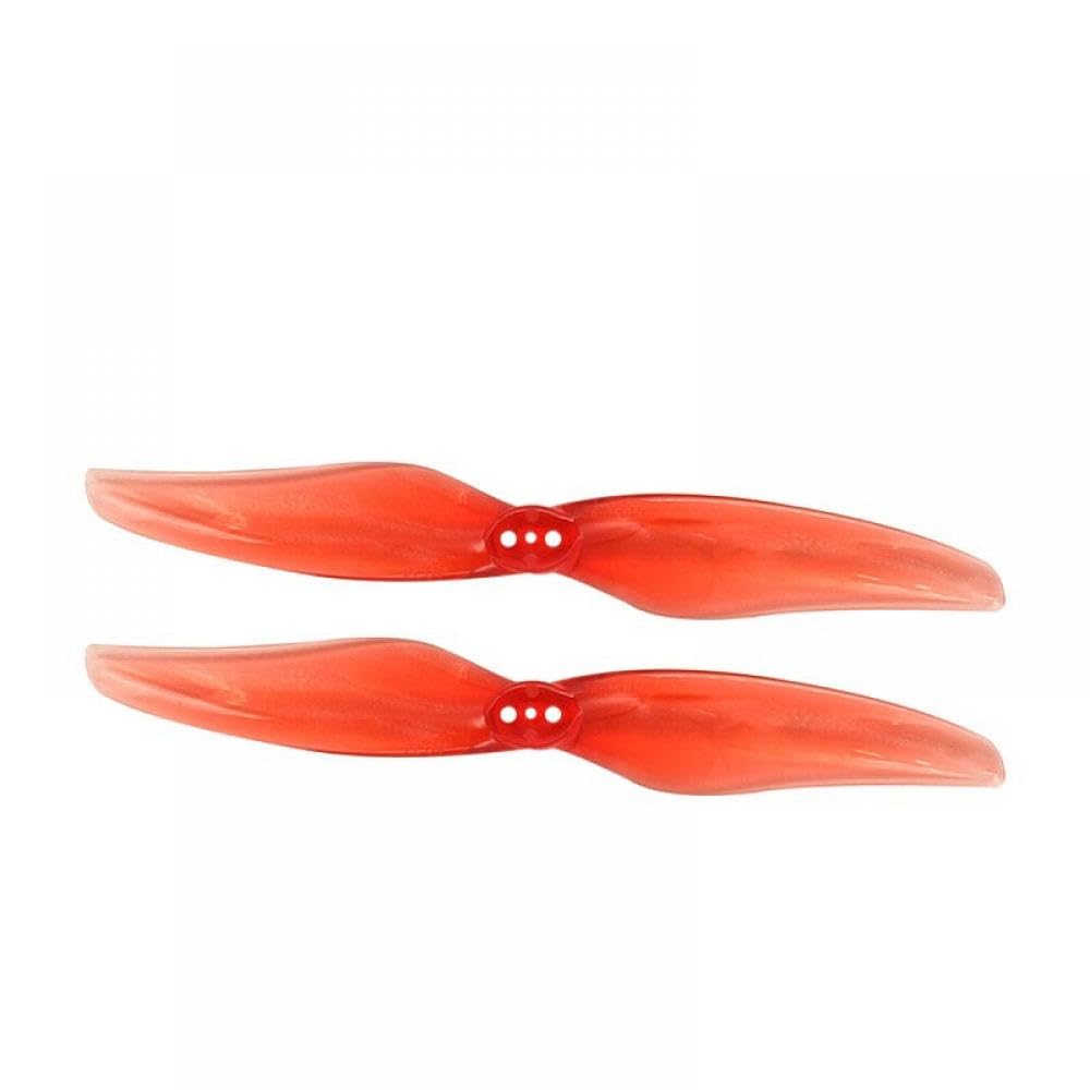 4024 4X2,4 2-PC Propeller Kompatibel mit FPV Racing Kompatibel mit 4 zoll Zahnstocher Long Range Drohnen DIY Teile(8PAIRS RED) von KRZkwA