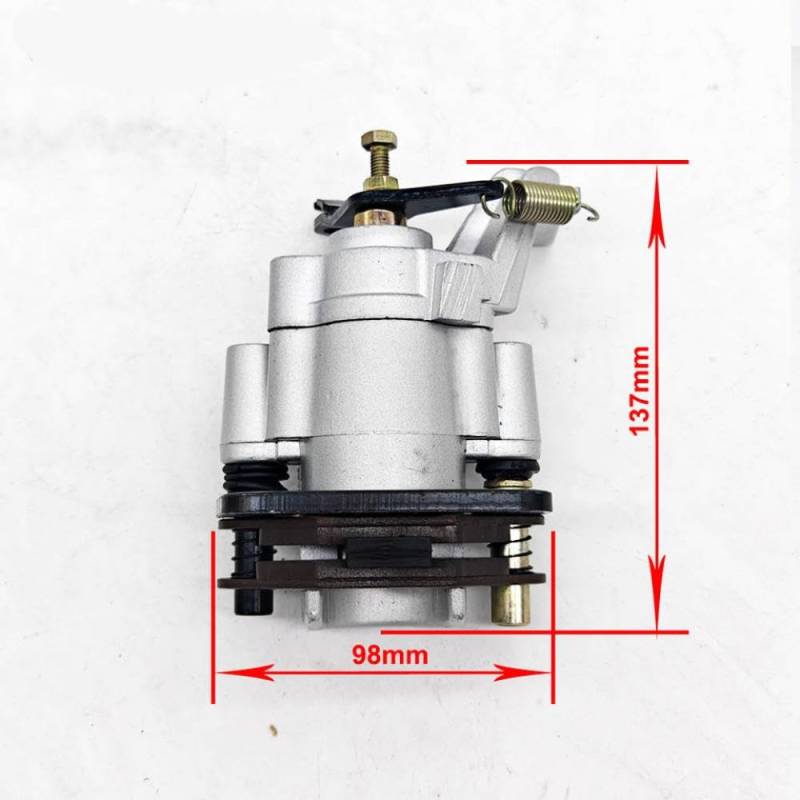 64 mm Bremssättel Links rechts hinten, kompatibel mit 190 220 230 240 mm Scheiben Kompatibel mit 250 cc 300 cc Elektro-Buggy Go Kart UTV ATV Quad(Left) von KRZkwA