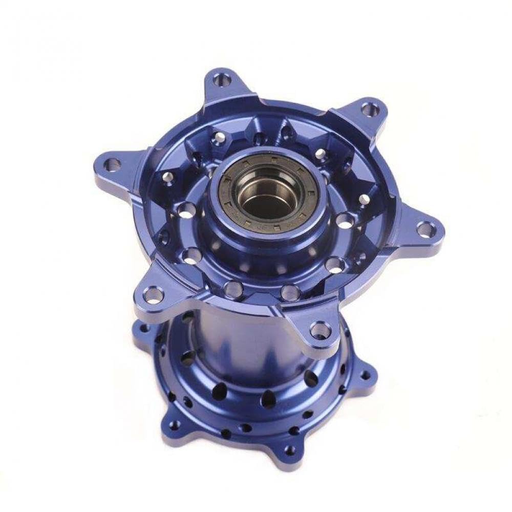 CNC -Motorrad -Rad -Hubs, die mit 125 bis 530 alle Modelle und TE Fe TC FC TX FX FS FC STC 2003 bis 2021 Dirt Pit Bikes kompatibel sind(Blue Front) von KRZkwA