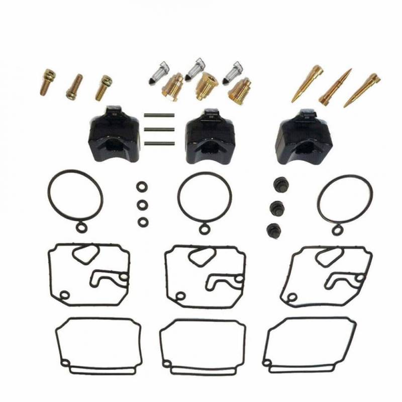 Carburetor Repair Kit Kompatibel mit 2 Strich 40 PS 50 PS-Außenbordmotoren kompatibel mit 6H4-W0093 6H4-W0093-02 6H4-W0093-03 6H4-W0093-04 und 18-7767 von KRZkwA