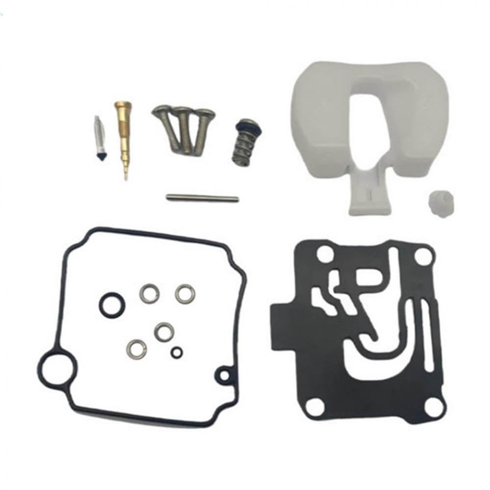 Carburetor Reparatur-Kit kompatibel mit 4-Strich 40 PS 50 PS-Außenbordmotoren Modelle 62Y-W0093-00 62Y-W0093-01 62Y-W0093-11 von KRZkwA