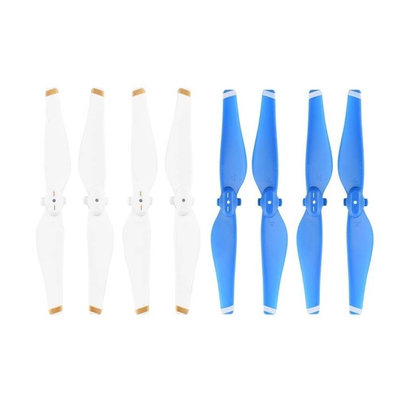 D Air Drone Kompatibel 8PCS Quick Release Propeller Ersatz Zubehör Ersatzteile Schraube Flügel Fan(WHITE BLUE) von KRZkwA