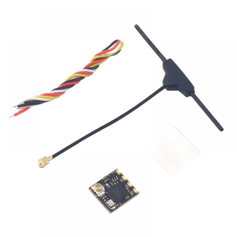 ELRS NI Empfänger EPW5 24G ExpressLRS Nano Long Range Receiver Kompatibel mit ES24TX Serie RC Flugzeug FPV Long Range LR4 LR7(ELRS MINI 2 RECEIVER) von KRZkwA