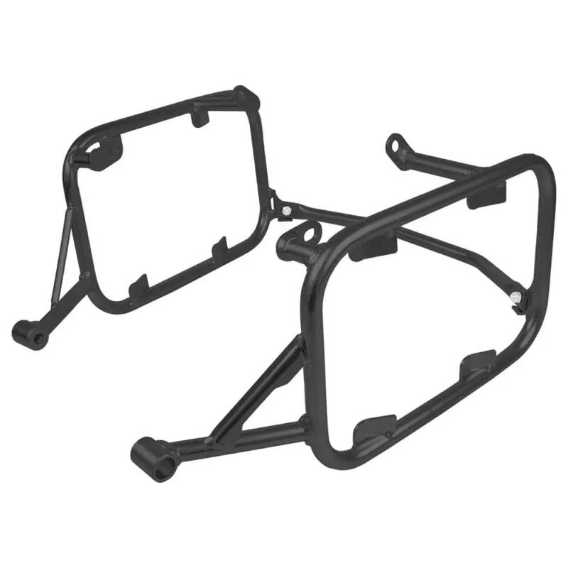 Edelstahl Gepäck Fall Halterung Halter Seite Rack Packtaschen Heck Box Kompatibel mit 2024 Motorrad Kompatibel Mit R1300GS R 1300 GS(Black Pannier Rack) von KRZkwA