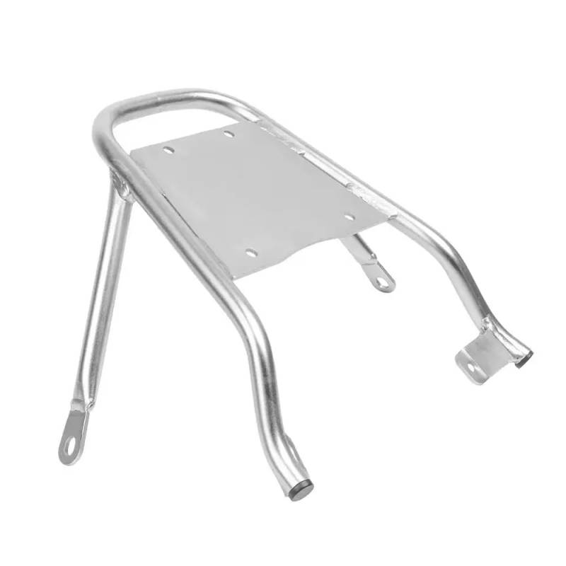 Edelstahl-Gepäckträger-Kofferraumträger Kompatibel mit Motorradgepäck, kompatibel mit NC750X NC750S-Modellen 2021 2022(Silver Top Rack) von KRZkwA