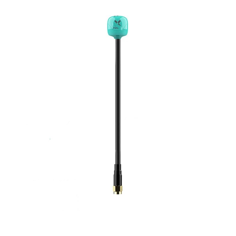 Foxeer Ant Lollipop 4 Plus 4+ FPV 2,6 Dbi RHCP SMA RPSMA UFL MMCX Omni LDS, kompatibel mit FPV-Renndrohnen(1PCS TEAL 15CM) von KRZkwA