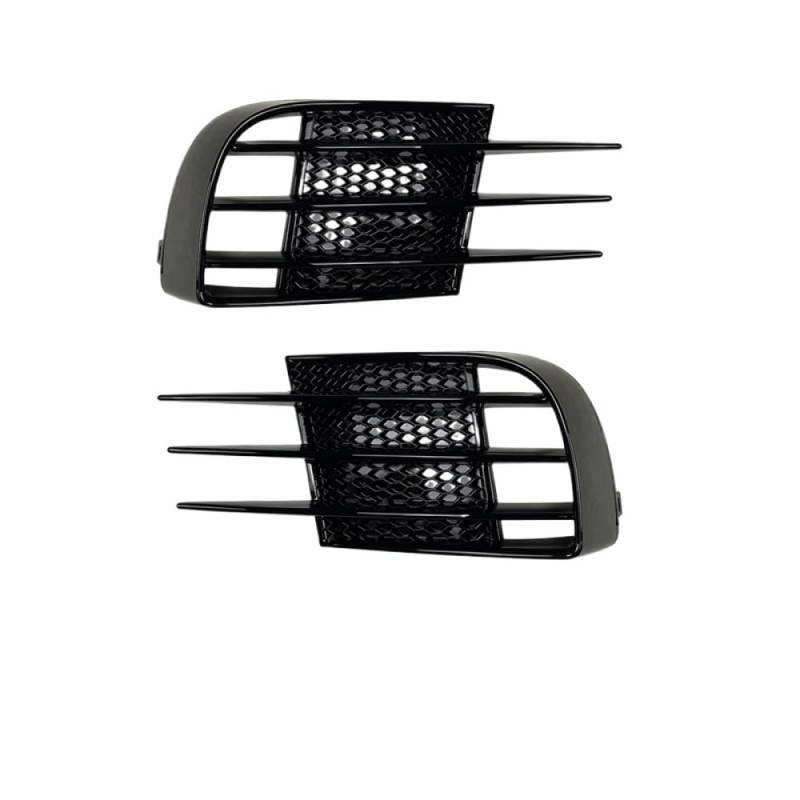 Front Bumper Grille Fog Light Frame Cover Compatible with 6 MK6 GTD 2008 to 2012 Compatible Accessories von KRZkwA