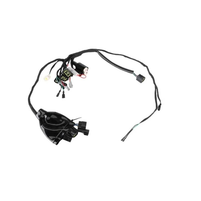 Kompatibel mit S/X Gummi-Kupfer-Elektro-Dirtbike-Motorrad-Ersatzteilen, Fahrzeug-Kabelbaum-Fehlererkennungsleitung(Wiring Harness) von KRZkwA