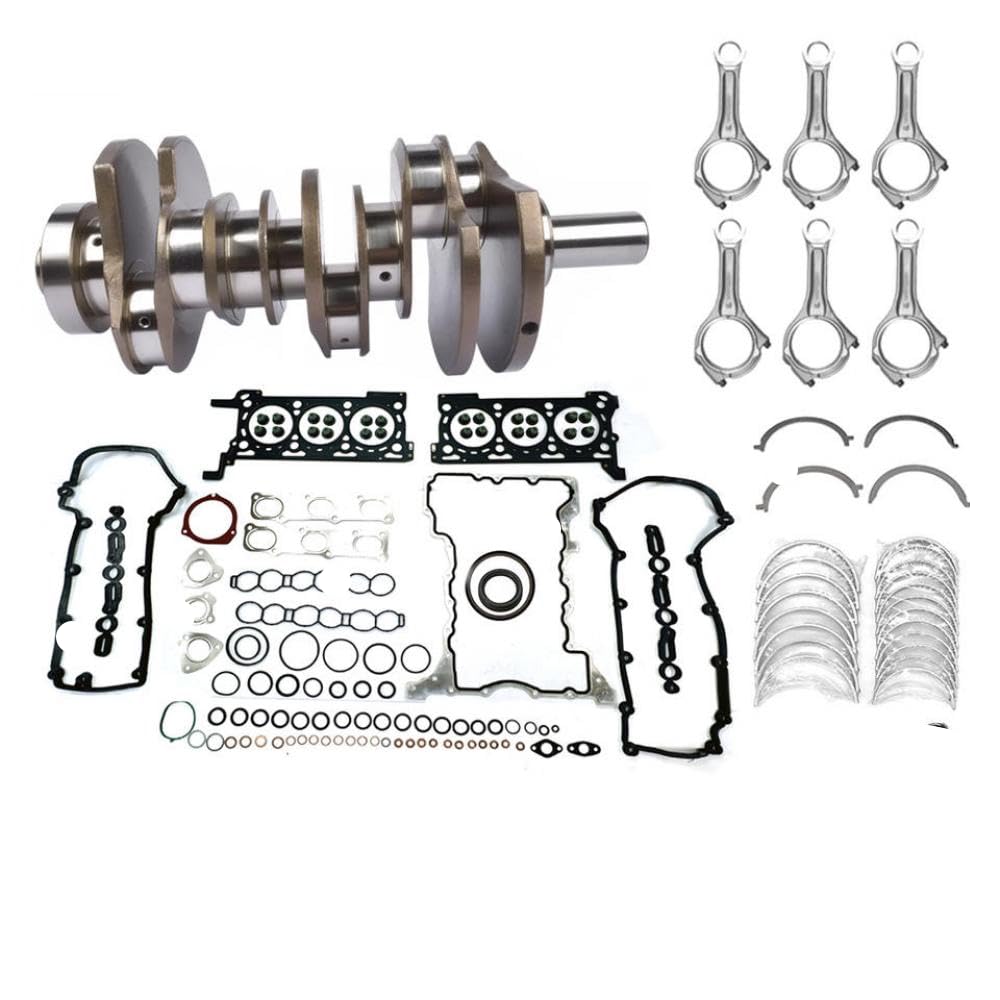 Motor Kurbelwellenkopfdichtung Hauptverstärkungsstangenlager -Set kompatibel mit 3.0 l Diesel exn Kompatibel mit Cherokee 3.0L(Bearing Set - 0.25) von KRZkwA