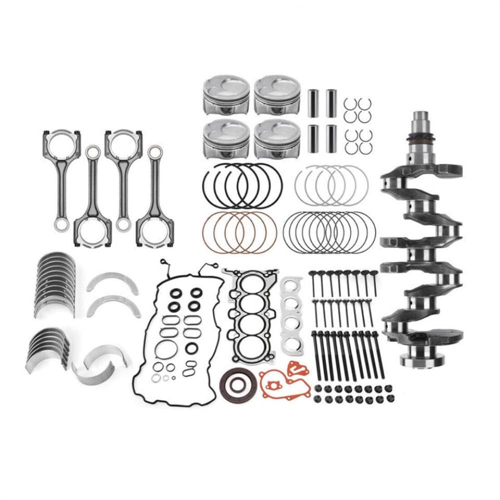 Motor -Wiederaufbau -Kit Kurbelwellen -Timing -Stangen mit 2,0 l G4NC Kompatibel mit Tucson Forte5 L4 -Gas kompatibel von KRZkwA