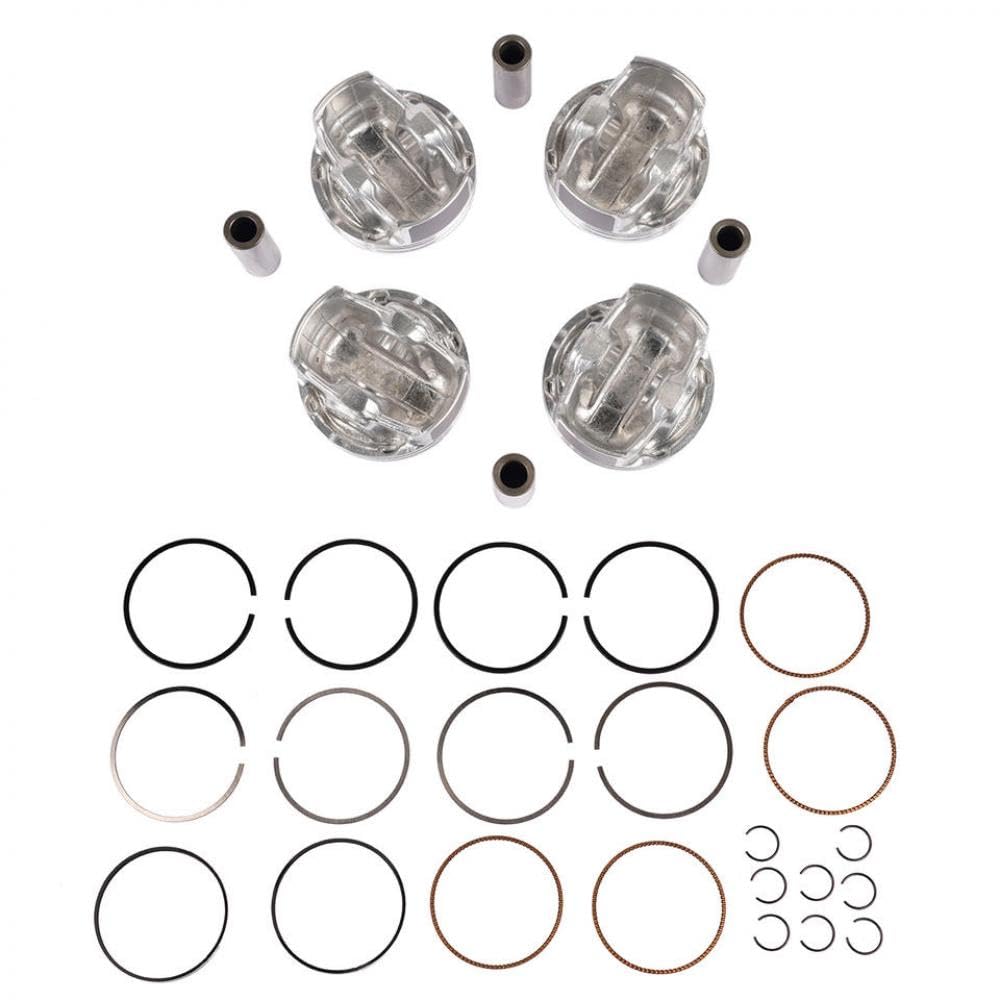 Motorkolben und Ringe-Set, 4-teilig, 55576442, kompatibel mit Sonic 1.8L L4 2011 bis 2018 von KRZkwA