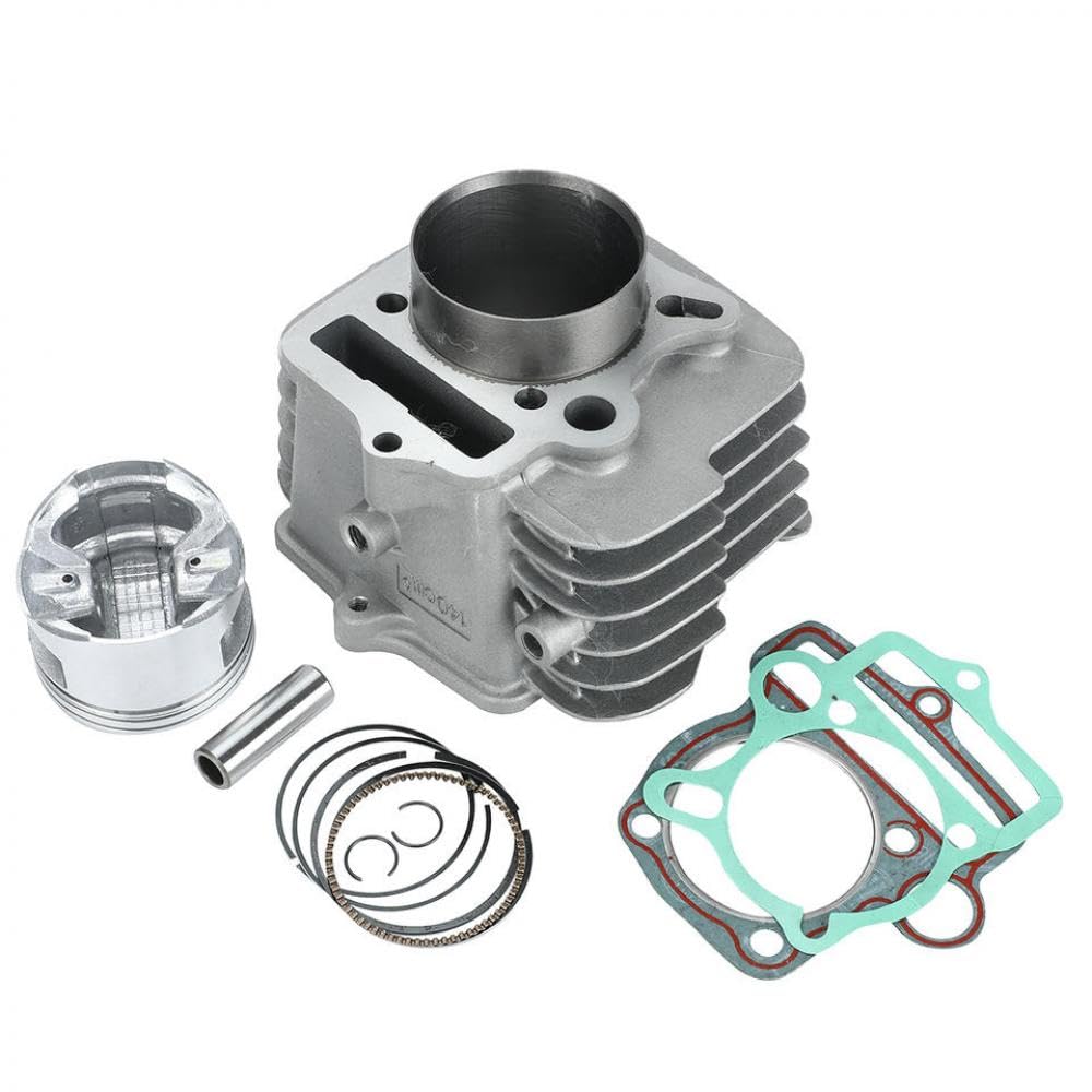 Motorradkolbenringdichtung Kit Kompatibel mit 56 mm Bohrung kompatibel mit Yinxiang YX 140 140cc von KRZkwA