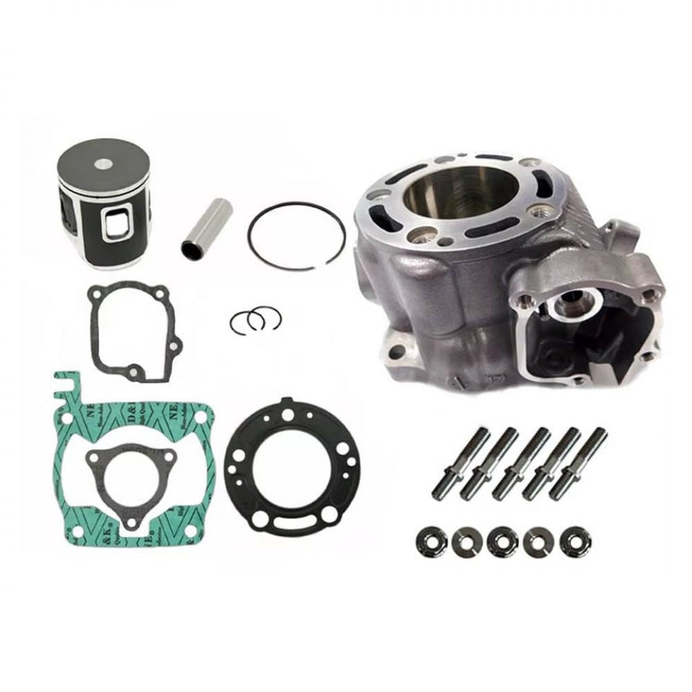 Motorradmotor-Teile umgebaut Überholung Dichtungskit kompatibel mit CR125R CR125 54 mm Bohrung 2000 bis 2002 12110-kZ4-L20(STD 54mm 125cc) von KRZkwA