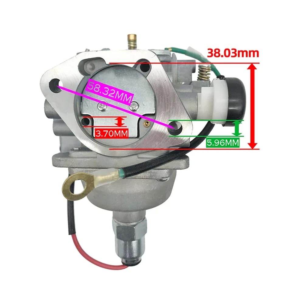 Vergaser kompatibel mit 26 PS YTS4500 Lawn Courage V-Twin von KRZkwA