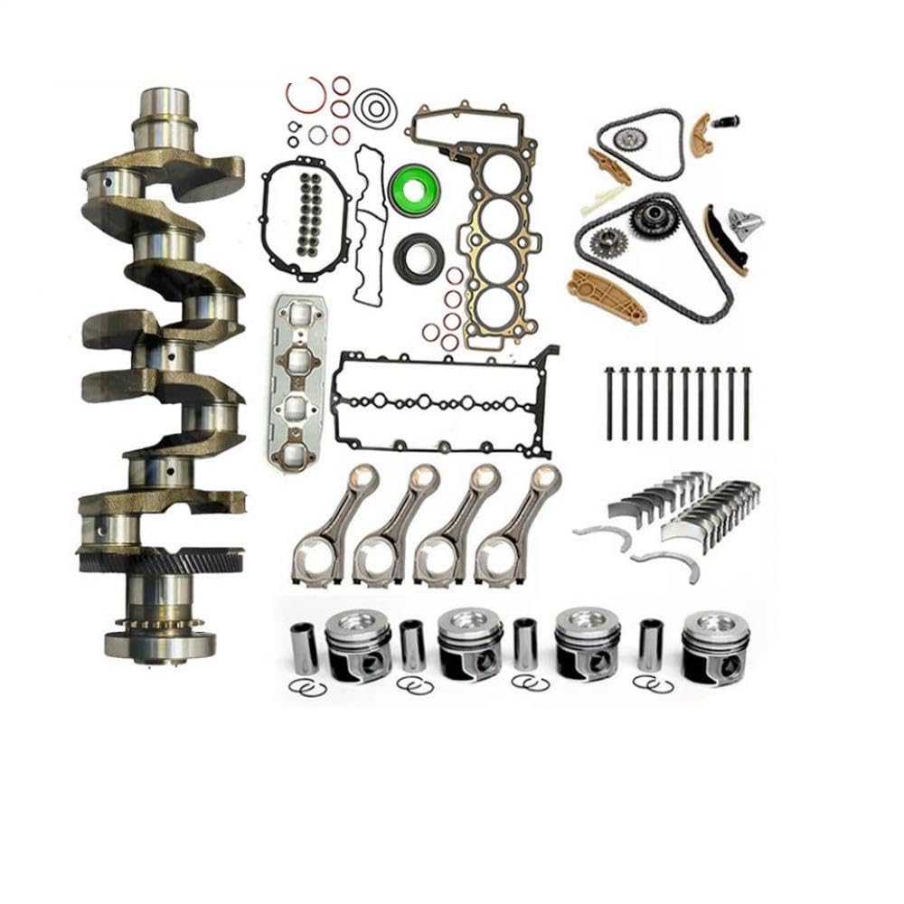 Wiederaufbaudichtungskettiger Kit -Kit Kurbelwelle kompatibel mit 2,0 l Dieselmotor 204dtd AJ20D4 Kompatibel mit Verschiedene 2,0 -L -Fahrzeuge geeignet(Crankshaft No Gear) von KRZkwA