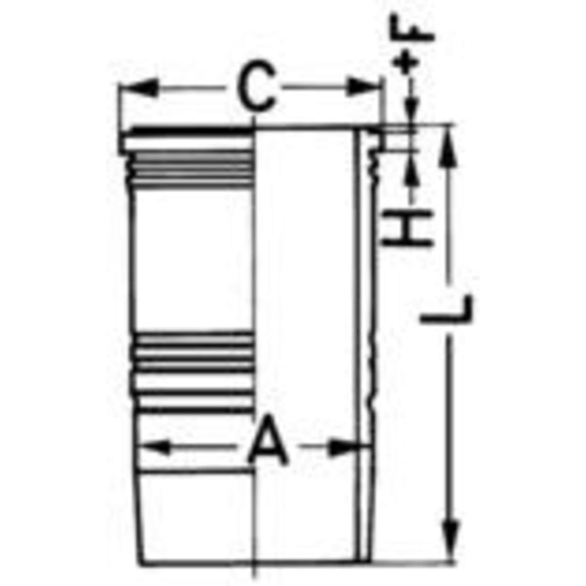 KS Kolbenschmidt 89 092 110 Zylinder-Büchse von KS Kolbenschmidt