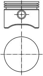 KS Kolbenschmidt 94 132 700 Kolben von KS Kolbenschmidt