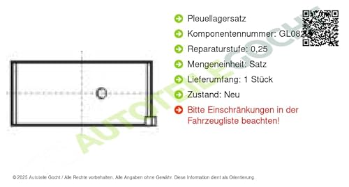 KS Kolbenschmidt CB-2004A 0.25 Pleuellager von KS Kolbenschmidt