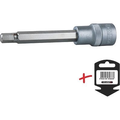 Ks Tools 1/2 Bit-Stecknuss Innensechskant, lang, 12mm [Hersteller-Nr. 911.1332-E] von KS TOOLS