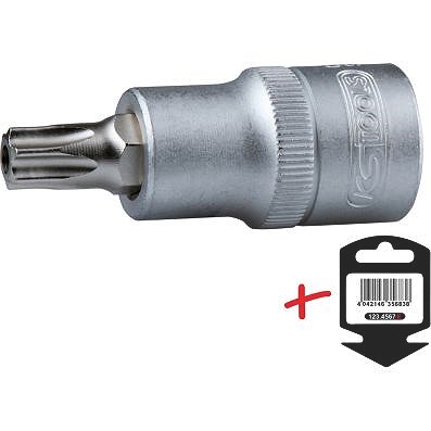 Ks Tools 1/2 Bit-Stecknuss Torx mit Stirnlochbohrung, TB45 [Hersteller-Nr. 911.1376-E] von KS TOOLS