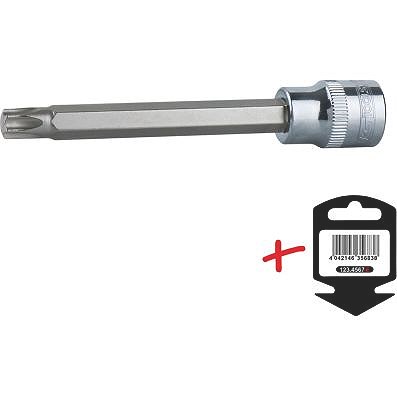 Ks Tools 1/2 CHROMEplus Bit-Stecknuss Torx, lang, T45 [Hersteller-Nr. 918.1647-E] von KS TOOLS