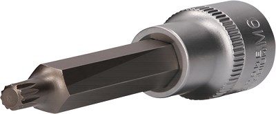 Ks Tools 1/2 Vielzahn-Bit-Stecknuss, 100 mm lang, M6 [Hersteller-Nr. BT022941] von KS TOOLS