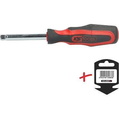 Ks Tools 1/4 CHROMEplus Vierkant-Schraubendreher, 150mm [Hersteller-Nr. 918.1434-E] von KS TOOLS