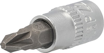 Ks Tools 1/4 PZ Kreuzschlitz Bit-Stecknuss, PZ2 [Hersteller-Nr. BT020802] von KS TOOLS