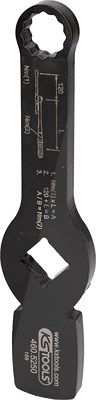 Ks Tools 3/4 Schlag-Zwölfkant-Schlüssel mit 2 Schlagflächen, 19 mm [Hersteller-Nr. 460.5250] von KS TOOLS