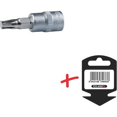 Ks Tools 3/8 Bit-Stecknuss Torx, T10 [Hersteller-Nr. 911.3887-E] von KS TOOLS