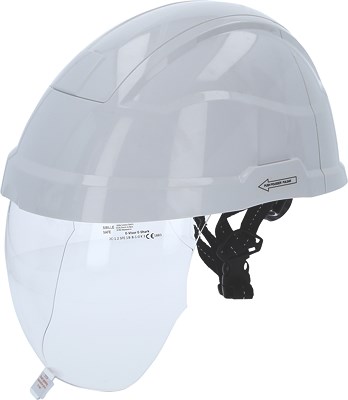 Ks Tools Arbeits-Schutzhelm mit Gesichtsschutz, weiss [Hersteller-Nr. 117.0118] von KS TOOLS