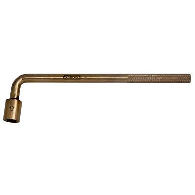 Ks Tools BRONZEplus 6-kant-Steckschlüssel gewinkelt 70 mm [Hersteller-Nr. 963.8387] von KS TOOLS