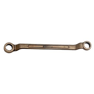 Ks Tools BRONZEplus Doppel-Ringschlüssel gekröpft 60x65 mm [Hersteller-Nr. 963.7432] von KS TOOLS