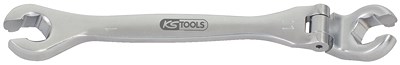 Ks Tools CHROMEplus Offener Doppel-Ringschlüssel mit Gelenk, 11mm [Hersteller-Nr. 518.0381] von KS TOOLS